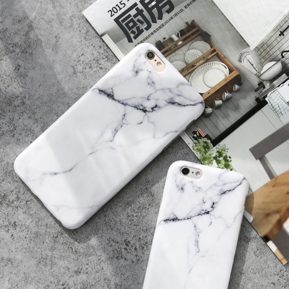 IPHONE White Marble Case - Picture 2 of 8
